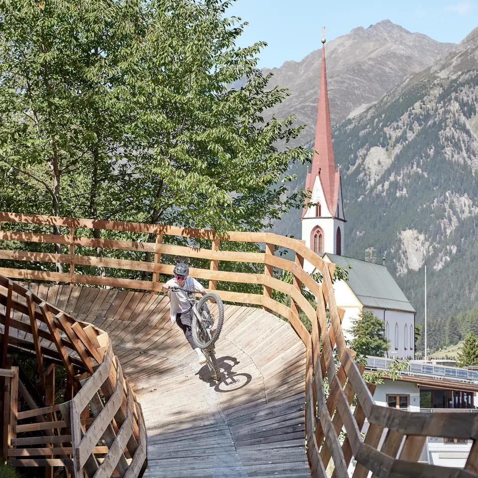 Mountainbike-Action