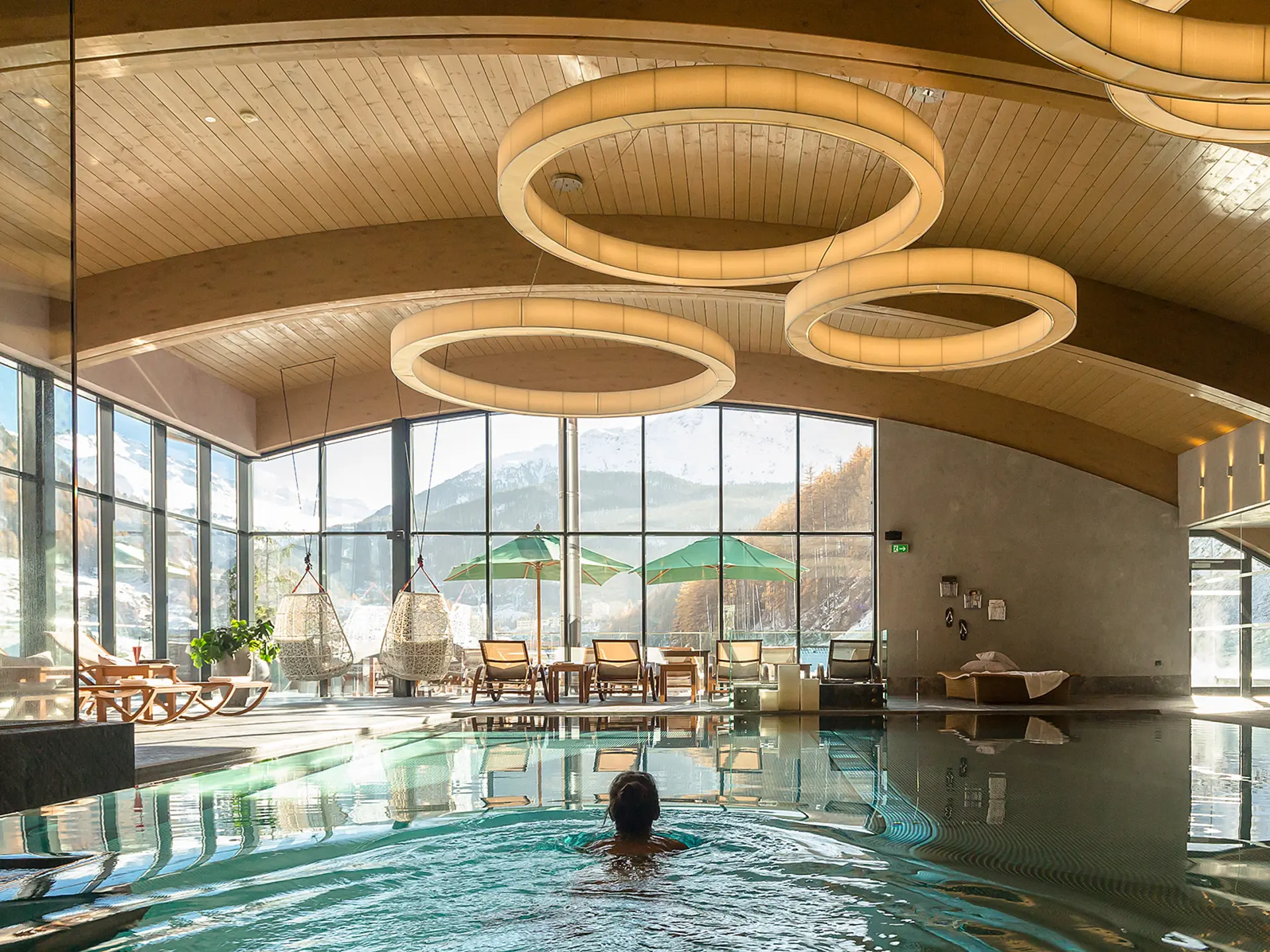 © Klaus Lorke wellness hotel with indoor pool in Sölden | © Klaus Lorke