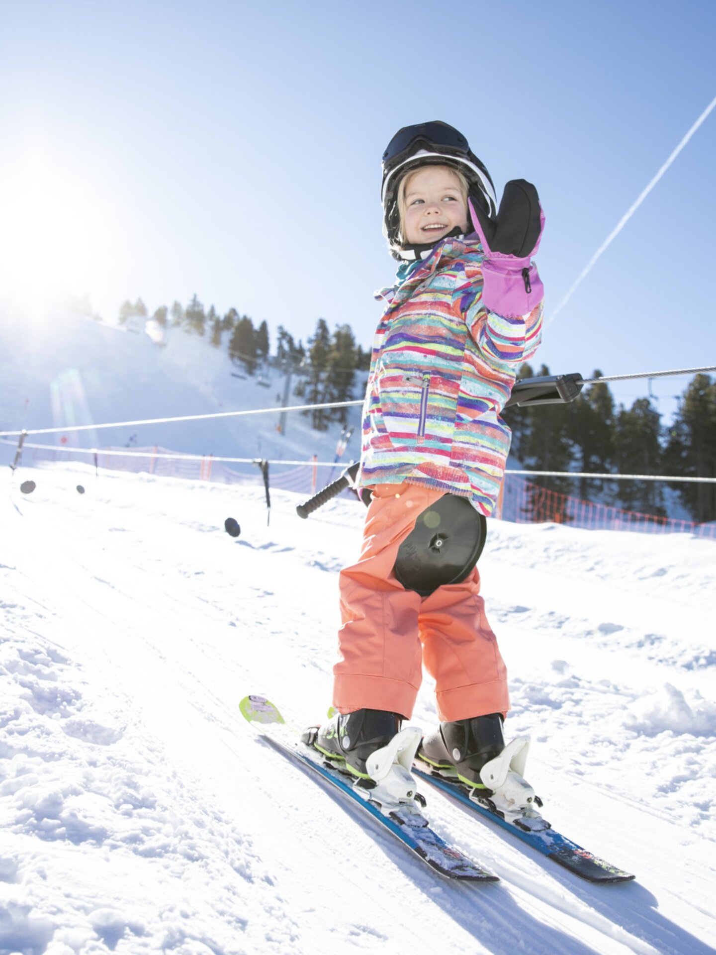 Hochötz children's ski lift in Sölden