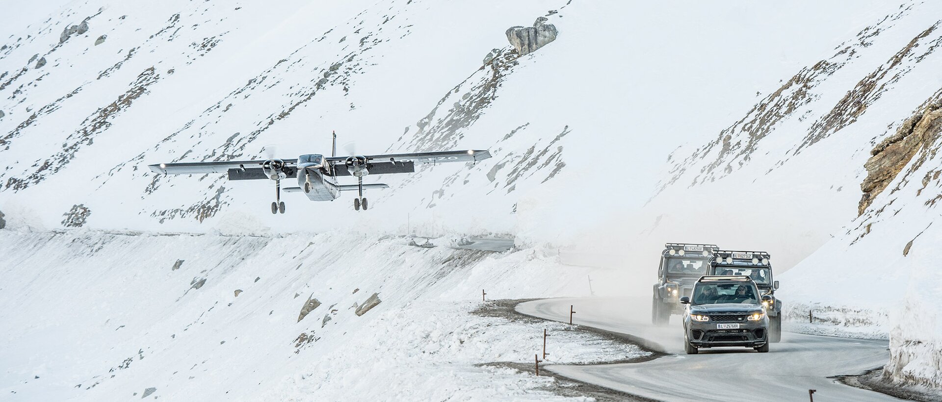 James Bond film shoot in Sölden