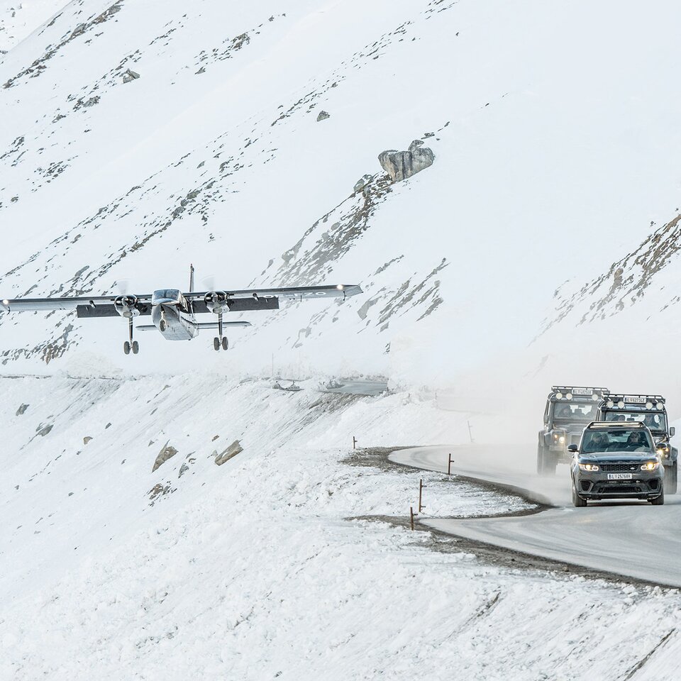 James Bond film shoot in Sölden